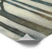 Birke Line I Poster (Ecke)