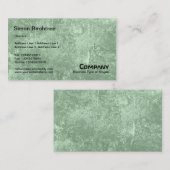 Birken-Baum-Beschaffenheit - hellgrün (CCFFCC) Visitenkarte (Vorne/Hinten)