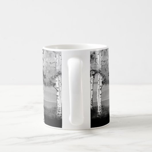 Birken-Baum-Kaffee-Tasse Kaffeetasse (Henkel)