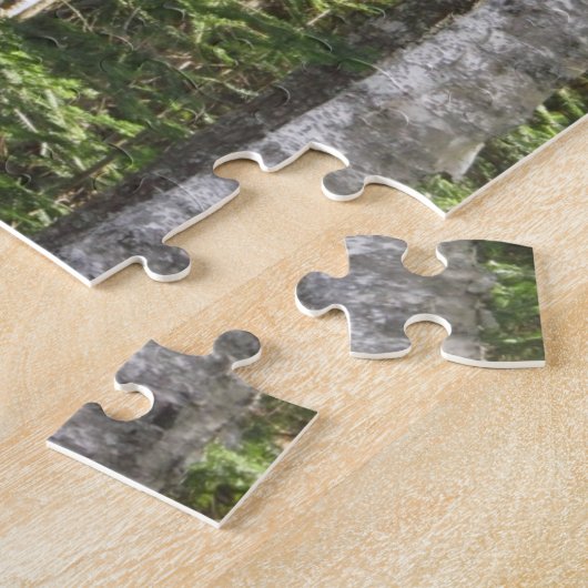 Birken-Baum-Puzzlespiel Puzzle (Seite)