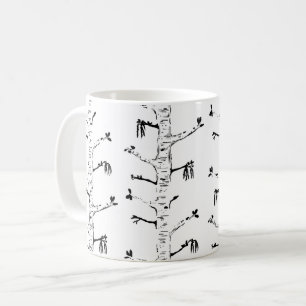 Birken-Baum-Tasse Kaffeetasse
