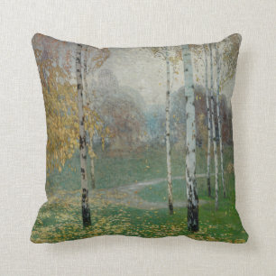 Birken-Bäume, 1904 (Öl auf Leinwand) Kissen