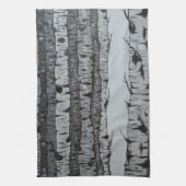 Birken-Bäume Handtuch (Vertikal)