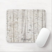 Birken-Bäume Mousepad (Mit Mouse)
