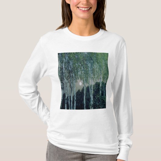 Birken-Bäume T-Shirt (Vorderseite)