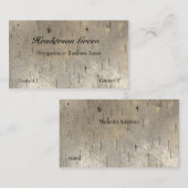Birken-Holz-Druck-Visitenkarte Visitenkarte (Vorne/Hinten)