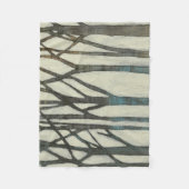 Birken-Linie I Fleecedecke (Vorderseite)