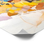 Birken Natur-Wandkunst Poster (Ecke)
