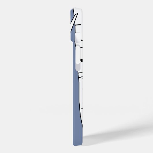 Birken und Vögel Case-Mate iPhone Hülle (Rückseite / Links)