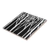 Birken-Wald durch Leslie-Paprikaschoten Fliese (Seite)