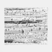 Birkenbaum-Blanket Fleecedecke (Vorderseite (Horizontal))