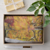 Birkenbaum-Blätter Seidenpapier (Geschenk)