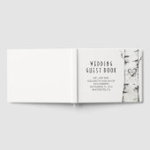 Birkenbaum und Herz rustikale Wasserfarbe Gästebuch (Voll)