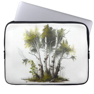 Birkenbäume, die Birken Nordirland Laptopschutzhülle