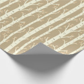 Birkenbäume Geschenkpapier (Ecke)