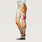 Birkenbäume im Herbst Leggings (Links)