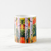 Birkenbäume Kaffeetasse (Mittel)