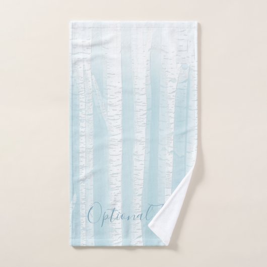 Birkenbaumstämme  badhandtuch set (Handtuch)