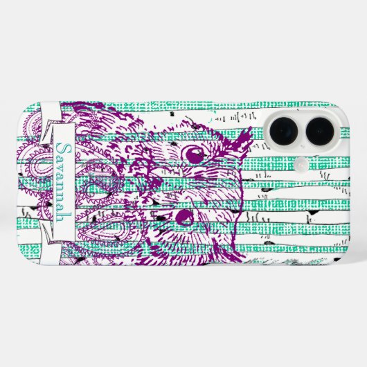 Birkenbaumwäsche personalisieren Case-Mate iPhone hülle (Rückseite (Horizontal))