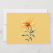 Birkenbraun-Pfefferminzsonne Danke Einladung (Rückseite)