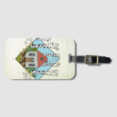 Birkenhaus Gepäckanhänger (Vorderseite (Horizontal))