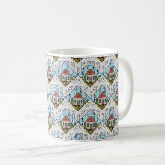 Birkenhaus Kaffeetasse (VorderseiteRechts)