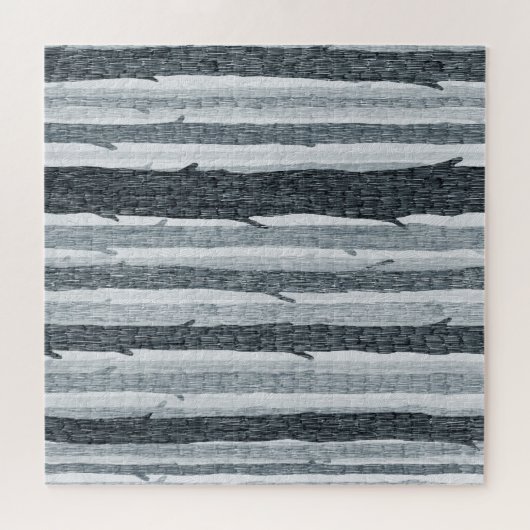 Birkenholzbäume, nahtloses Hintergrundmuster. Puzzle (Horizontal)