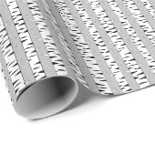 Birkenmuster Geschenkpapier (Rolleneckpunkt)