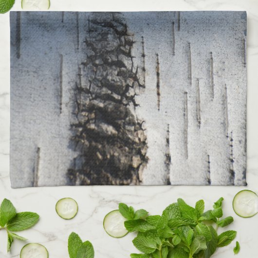 Birkenrinde 1291 handtuch (Gefaltet)