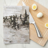 Birkenrinde 2330 küchentuch (Viertel Falte)