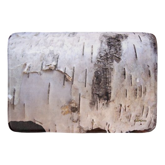 Birkenrinde Badematte (Vorderseite)