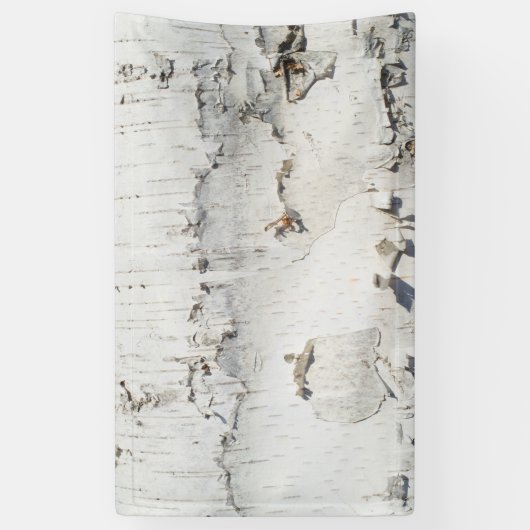 Birkenrinde Banner (Vertikal)