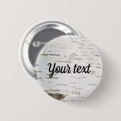 Birkenrinde Button (Vorne & Hinten)