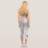 Birkenrinde Capri Leggings (Rückseite)