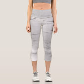 Birkenrinde Capri Leggings (Vorderseite)