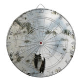 Birkenrinde Dartscheibe (vorne)