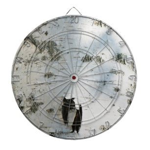 Birkenrinde Dartscheibe