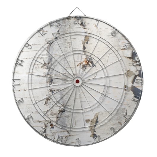 Birkenrinde Dartscheibe (vorne)