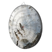 Birkenrinde Dartscheibe (Vorderseite rechts)