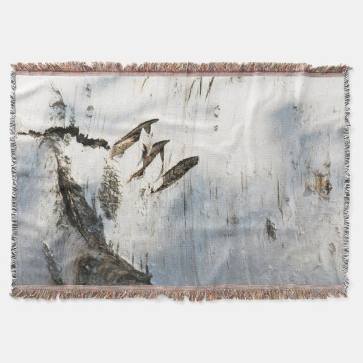 Birkenrinde Decke (Vorderseite)