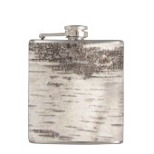 Birkenrinde ~ Flasche Flachmann (Vorderseite)