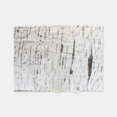 Birkenrinde Fleecedecke (Vorderseite (Horizontal))