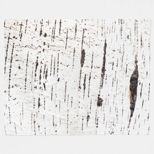 Birkenrinde Fleecedecke (Vorderseite (Horizontal))