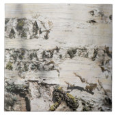 Birkenrinde Fliese (Vorderseite)