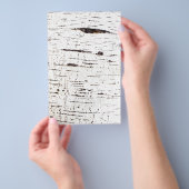 Birkenrinde Flyer (Handgriff)