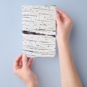 Birkenrinde Flyer (Handgriff)