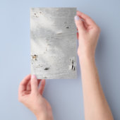 Birkenrinde Flyer (Handgriff)