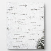 Birkenrinde Fotoplatte (Vorderseite)