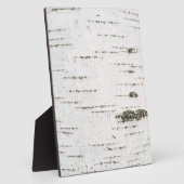 Birkenrinde Fotoplatte (Seite)