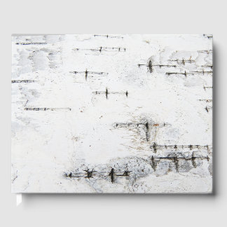 Birkenrinde Gästebuch